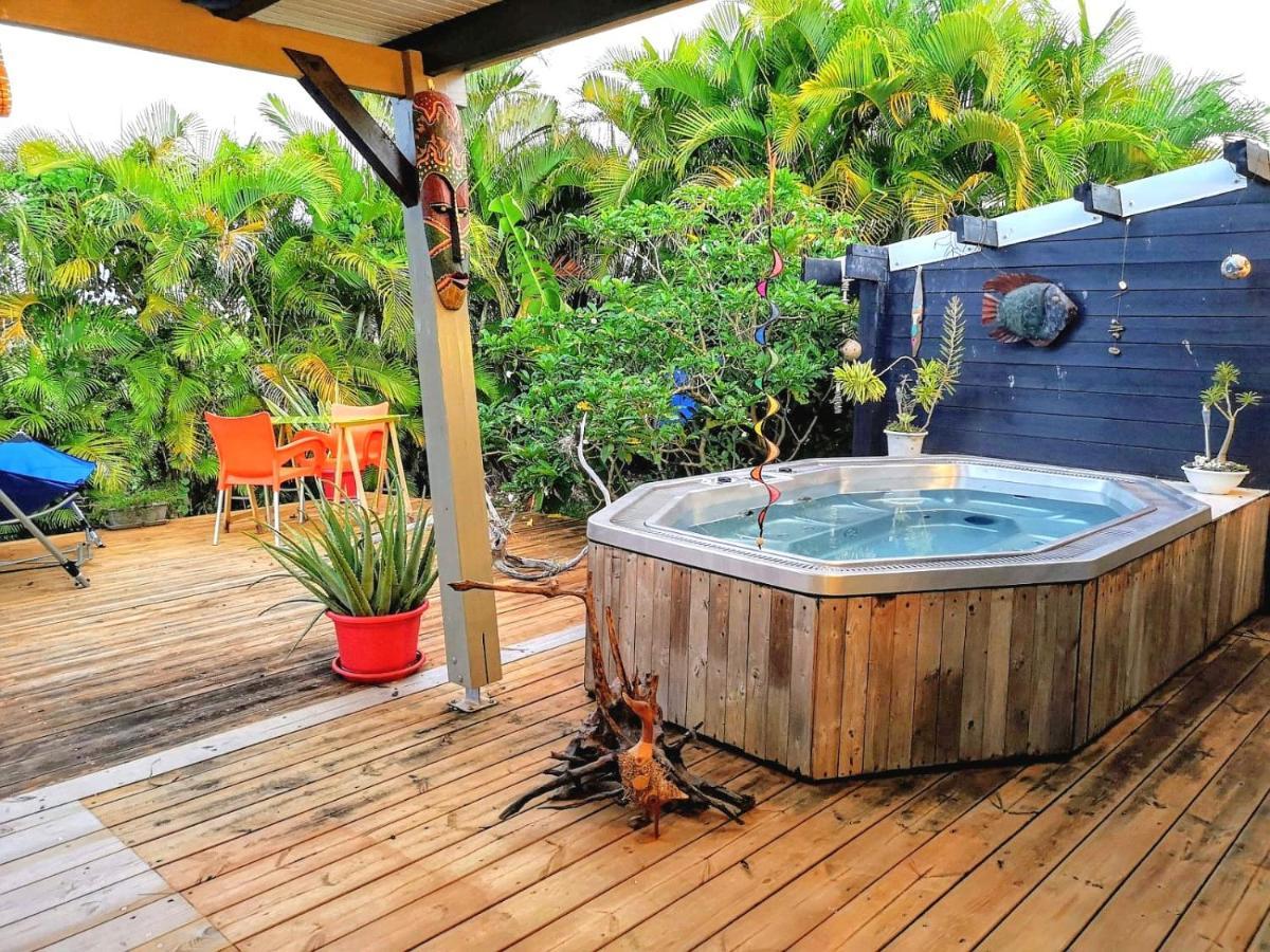 Bungalow La Perle - Jacuzzi - Piscine サン・フランソワ エクステリア 写真
