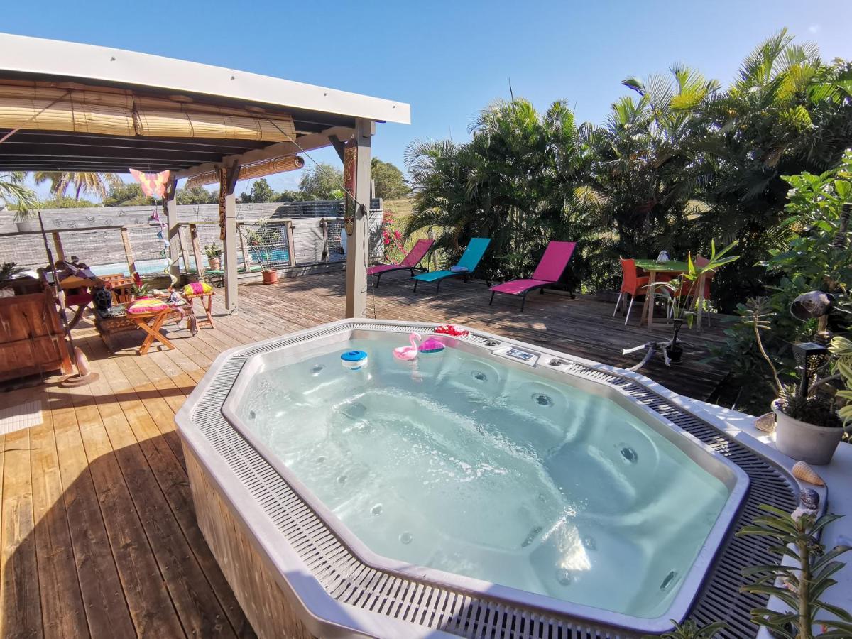 Bungalow La Perle - Jacuzzi - Piscine サン・フランソワ エクステリア 写真
