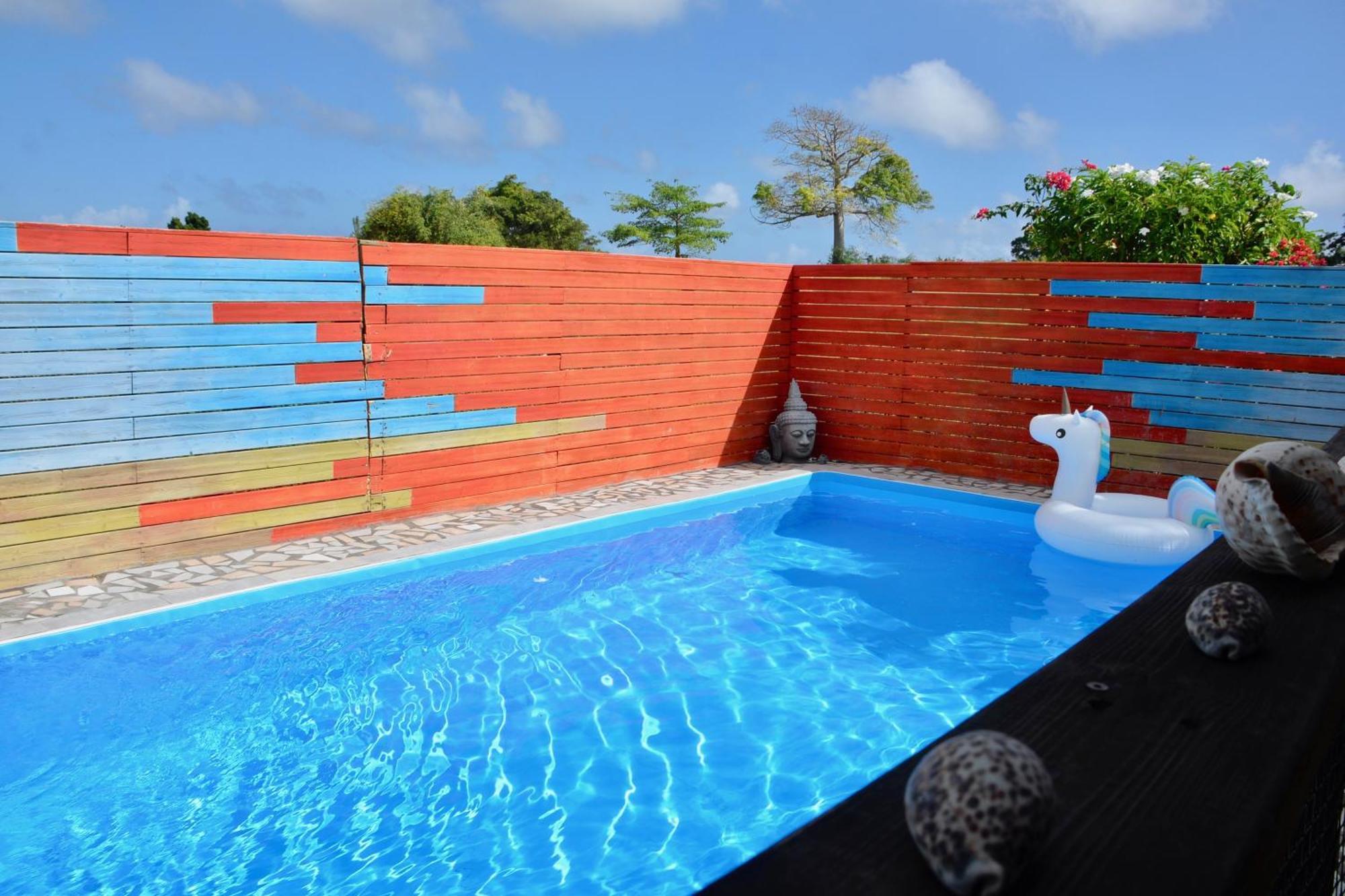 Bungalow La Perle - Jacuzzi - Piscine サン・フランソワ エクステリア 写真