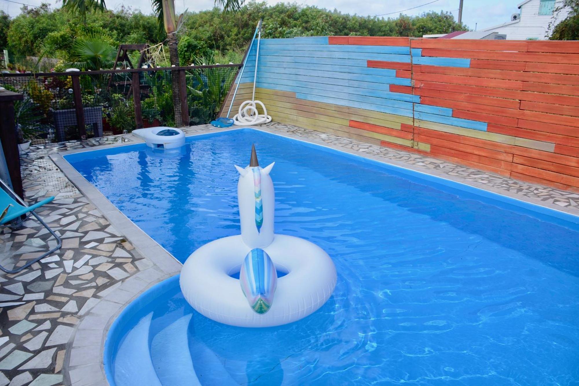 Bungalow La Perle - Jacuzzi - Piscine サン・フランソワ エクステリア 写真